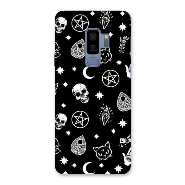 Skull Moon Design Back Case for Galaxy S9 Plus