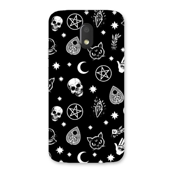 Skull Moon Design Back Case for Moto E3 Power