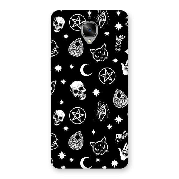 Skull Moon Design Back Case for OnePlus 3