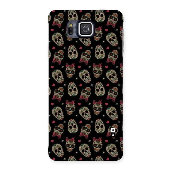 Skull Pattern Back Case for Galaxy Alpha