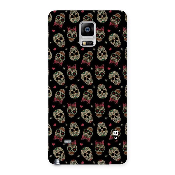 Skull Pattern Back Case for Galaxy Note 4