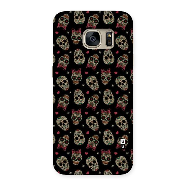 Skull Pattern Back Case for Galaxy S7