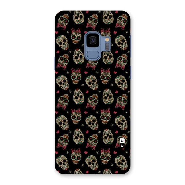 Skull Pattern Back Case for Galaxy S9