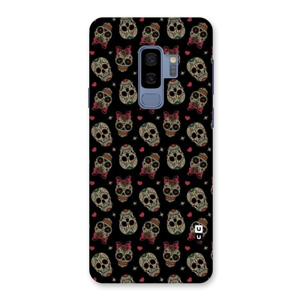 Skull Pattern Back Case for Galaxy S9 Plus