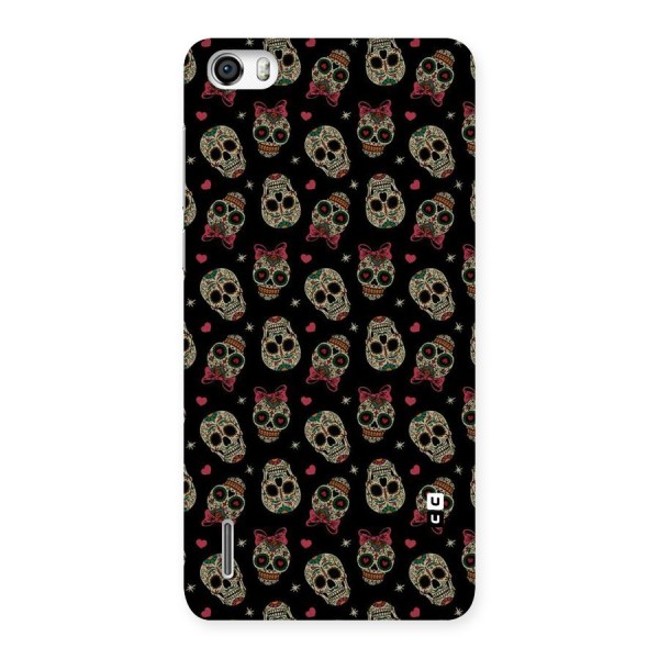 Skull Pattern Back Case for Honor 6