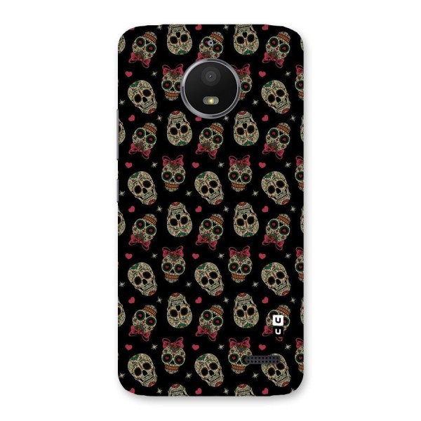 Skull Pattern Back Case for Moto E4