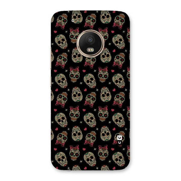 Skull Pattern Back Case for Moto G5 Plus