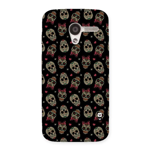 Skull Pattern Back Case for Moto X