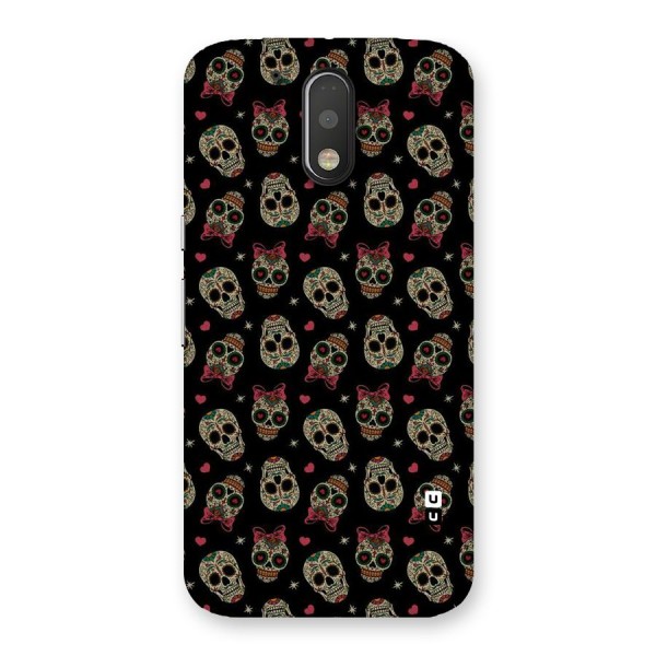 Skull Pattern Back Case for Motorola Moto G4