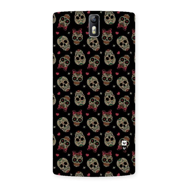 Skull Pattern Back Case for One Plus One