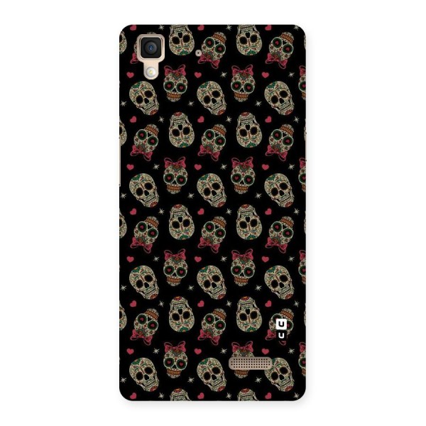 Skull Pattern Back Case for Oppo R7