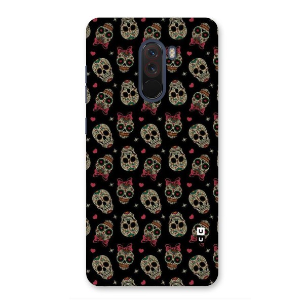 Skull Pattern Back Case for Poco F1