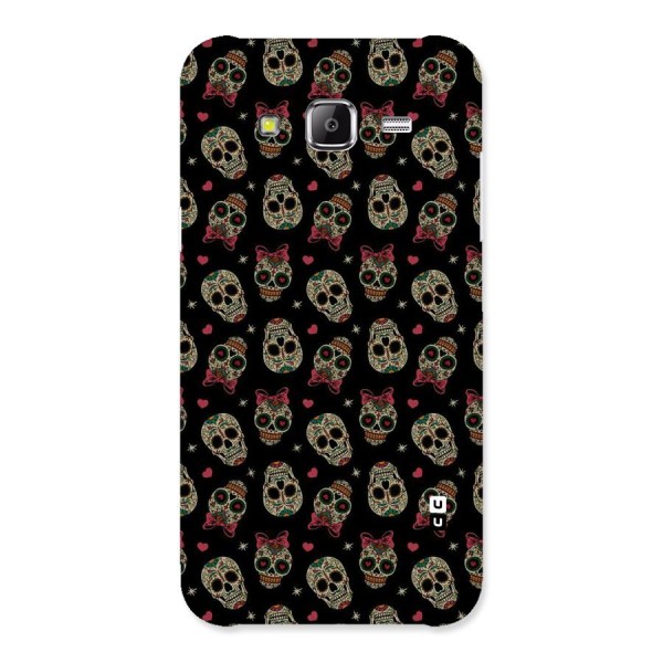 Skull Pattern Back Case for Samsung Galaxy J5