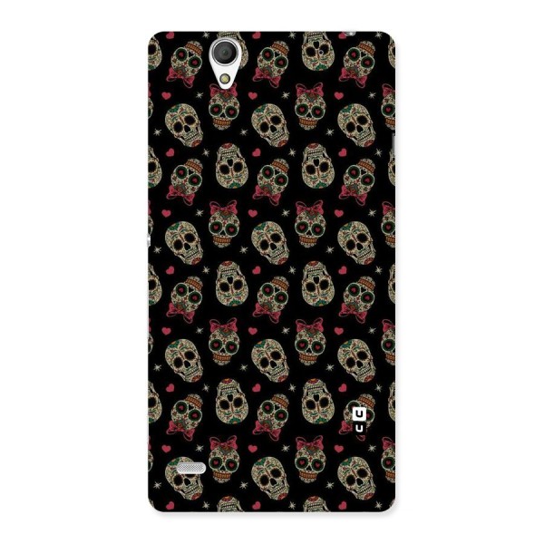 Skull Pattern Back Case for Sony Xperia C4