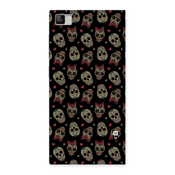 Skull Pattern Back Case for Xiaomi Mi3