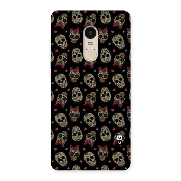 Skull Pattern Back Case for Xiaomi Redmi Note 4