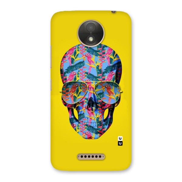 Skull Swag Back Case for Moto C Plus