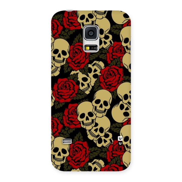 Skulled Roses Back Case for Galaxy S5 Mini