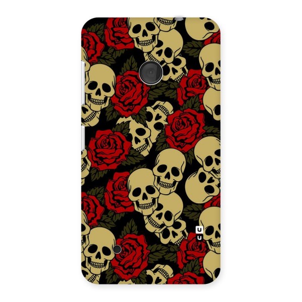 Skulled Roses Back Case for Lumia 530