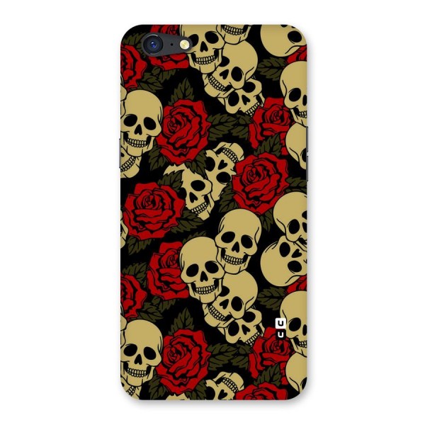 Skulled Roses Back Case for Oppo A71