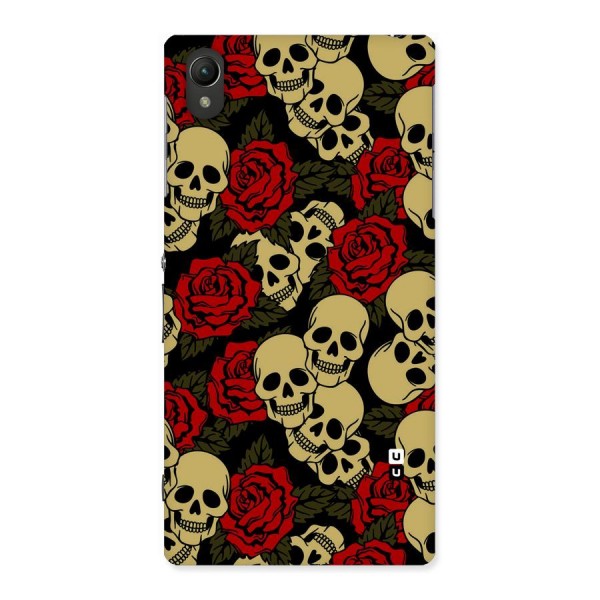 Skulled Roses Back Case for Sony Xperia Z1