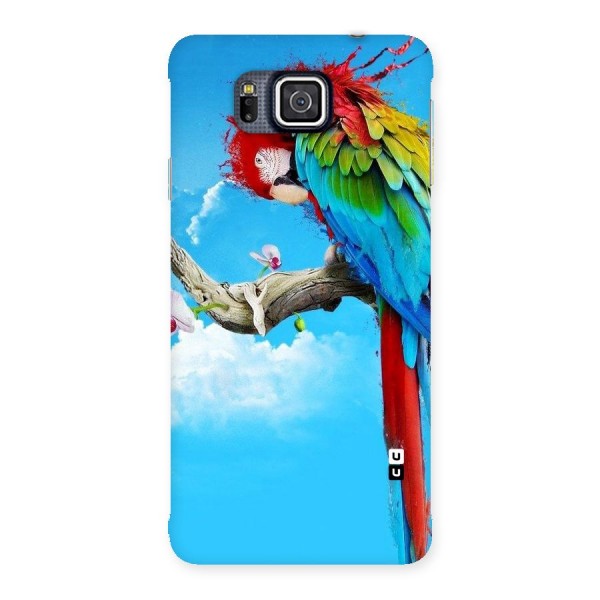 Sky Parrot Back Case for Galaxy Alpha