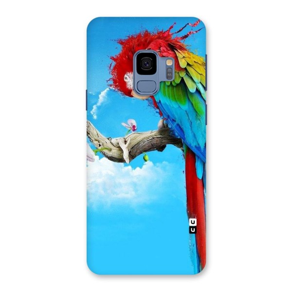 Sky Parrot Back Case for Galaxy S9