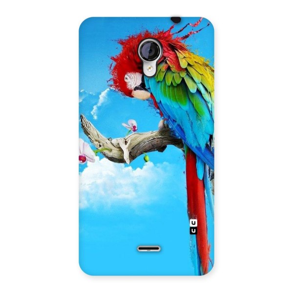 Sky Parrot Back Case for Micromax Unite 2 A106