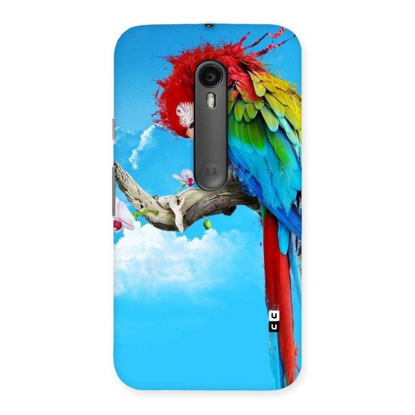 Sky Parrot Back Case for Moto G3