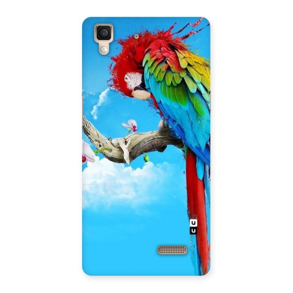 Sky Parrot Back Case for Oppo R7