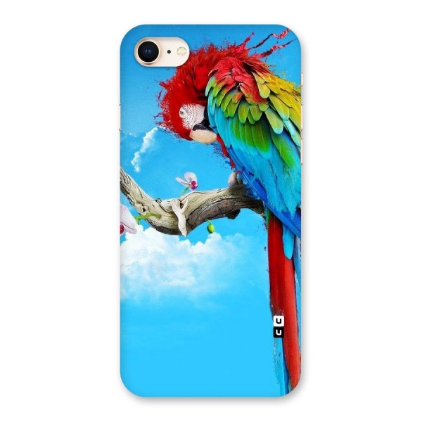 Sky Parrot Back Case for iPhone 8