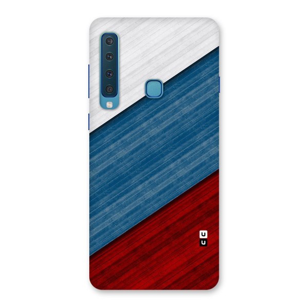 Slant Beautiful Stripe Back Case for Galaxy A9 (2018)