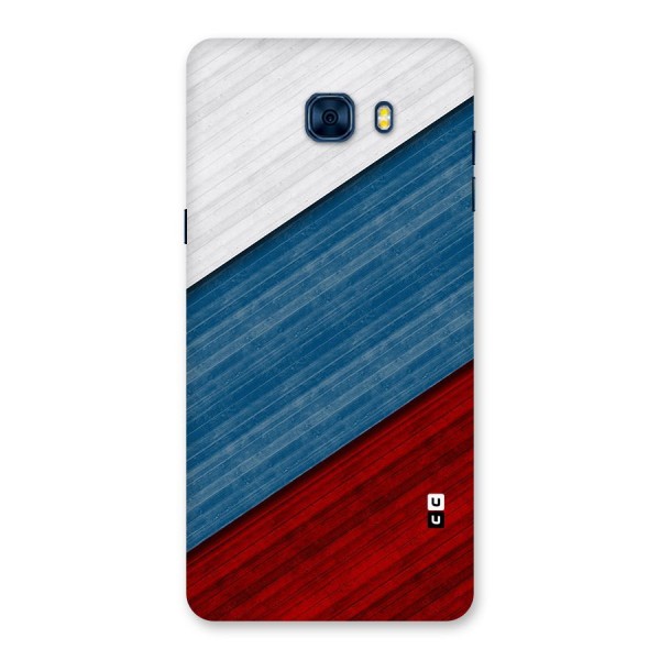 Slant Beautiful Stripe Back Case for Galaxy C7 Pro