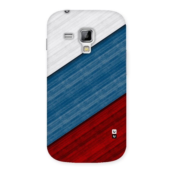 Slant Beautiful Stripe Back Case for Galaxy S Duos