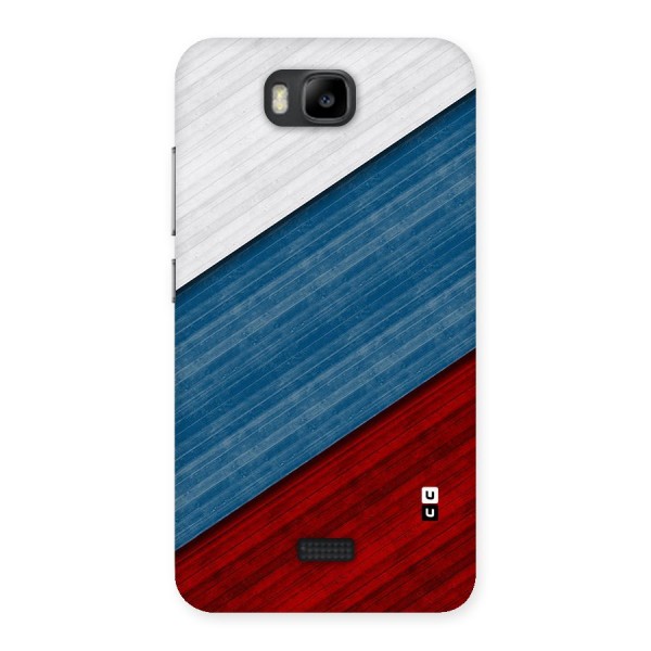 Slant Beautiful Stripe Back Case for Honor Bee