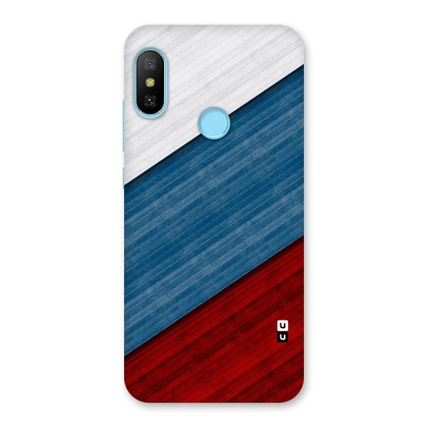 Slant Beautiful Stripe Back Case for Redmi 6 Pro