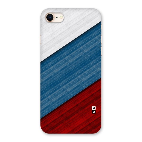 Slant Beautiful Stripe Back Case for iPhone 8