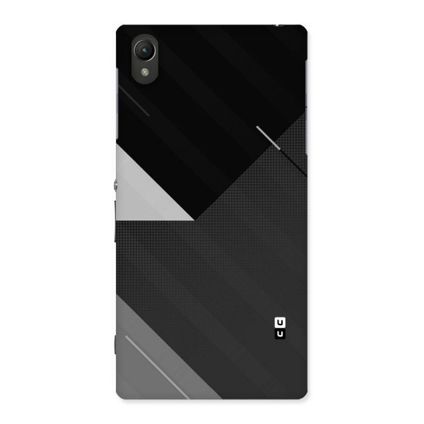 Slant Grey Back Case for Sony Xperia Z1