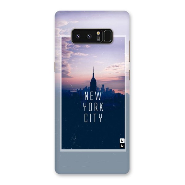 Sleepless City Back Case for Galaxy Note 8