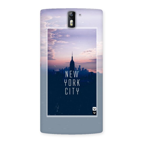 Sleepless City Back Case for One Plus One