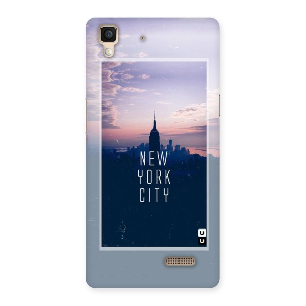 Sleepless City Back Case for Oppo R7