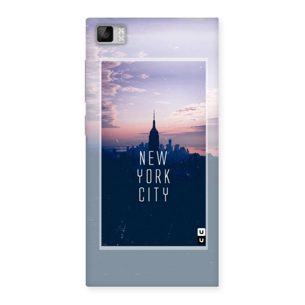 Sleepless City Back Case for Xiaomi Mi3