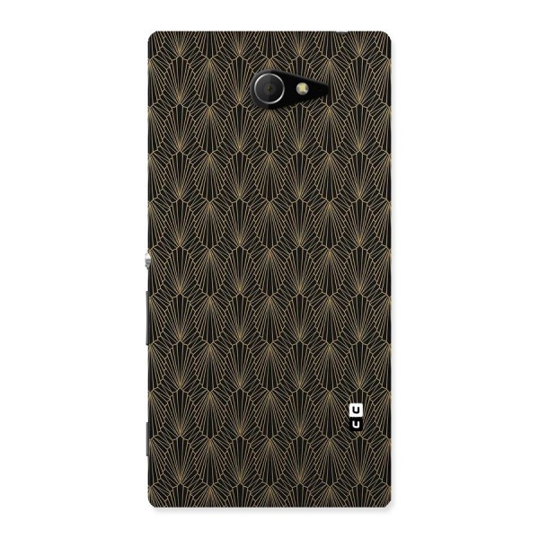 Small Hills Lines Back Case for Sony Xperia M2