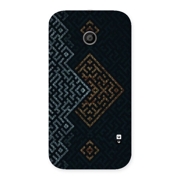 Smart Maze Back Case for Moto E