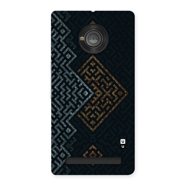 Smart Maze Back Case for Yu Yuphoria