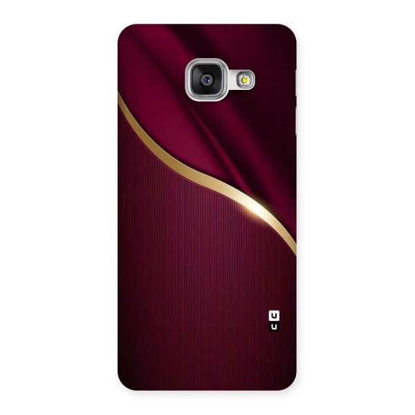 Smooth Maroon Back Case for Galaxy A3 2016