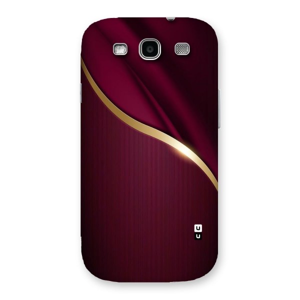 Smooth Maroon Back Case for Galaxy S3 Neo