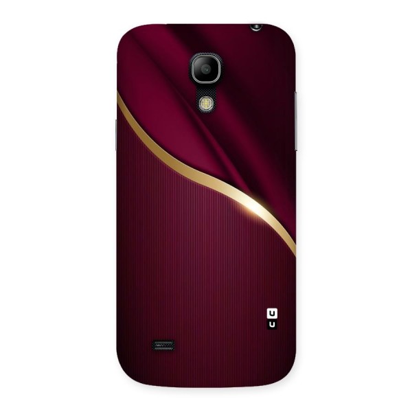 Smooth Maroon Back Case for Galaxy S4 Mini