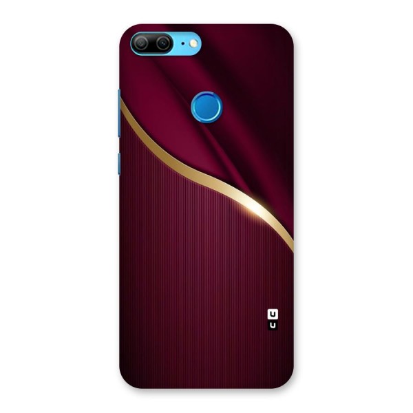 Smooth Maroon Back Case for Honor 9 Lite