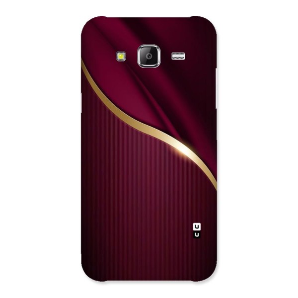 Smooth Maroon Back Case for Samsung Galaxy J5